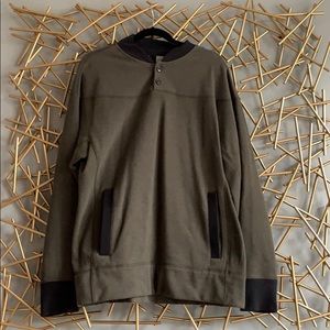 Lululemon Henley crew neck sweatshirt